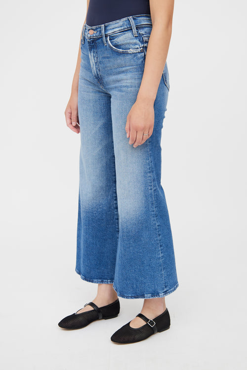 Mother Blue Medium Wash Hustler Ankle Jean