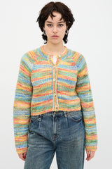 Mother Raglan Crop Cardigan