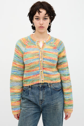 Mother Raglan Crop Cardigan