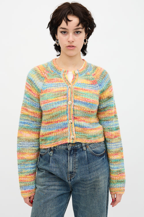 Mother Raglan Crop Cardigan