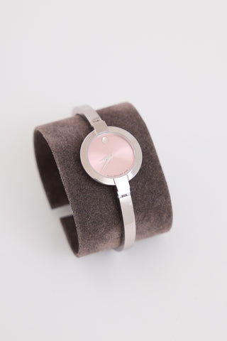 Movado Sapphire Crystal Bangle Watch