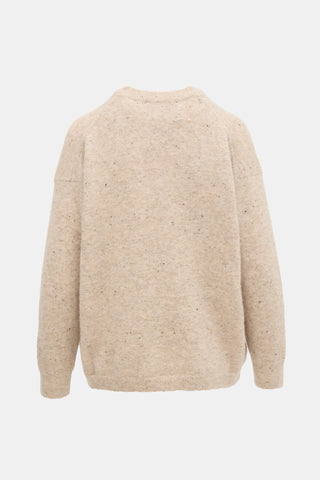 Mr Mittens Speckled Wool Megan Crewneck Sweater