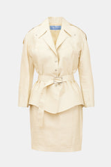 Mugler Gold Silk Co-Ord Set