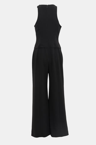 Mugler Embellished Cut Out Jumpsuit