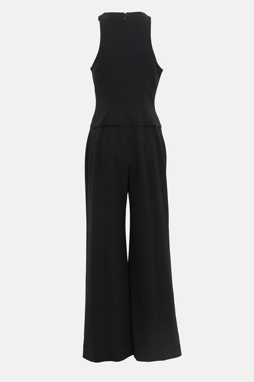 Mugler Embellished Cut Out Jumpsuit