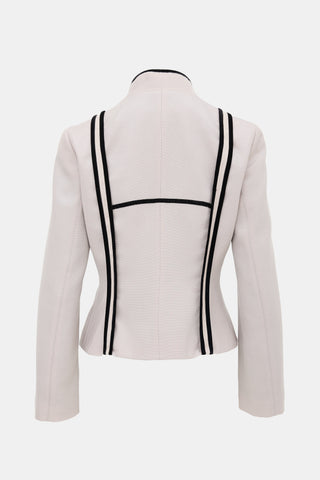 Mugler Glitter Trimmed Jacket