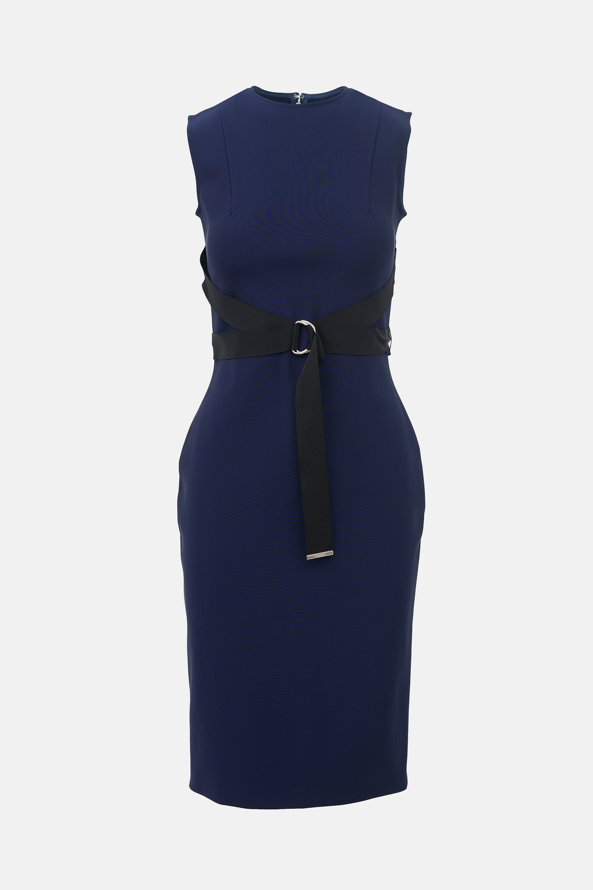 Mugler // Grosgrain Strap Sheath Dress VSP Consignment Mugler // Grosgrain Strap Sheath Dress VSP Consignment