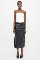 Mugler Vintage Strapless Bustier Top