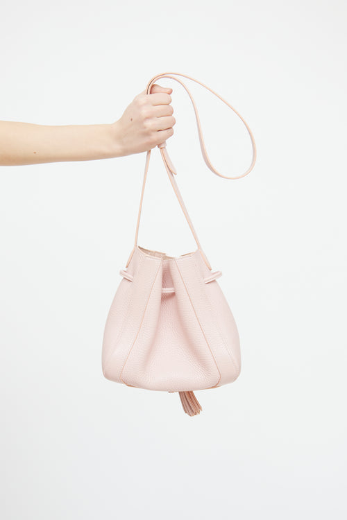Mulberry Pink Leather Millie Bucket Bag