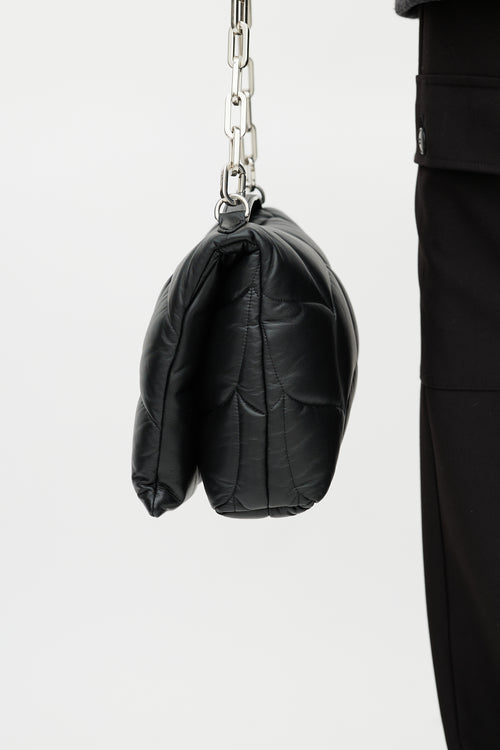 Mulberry Black Softie Shoulder Quilted Bag