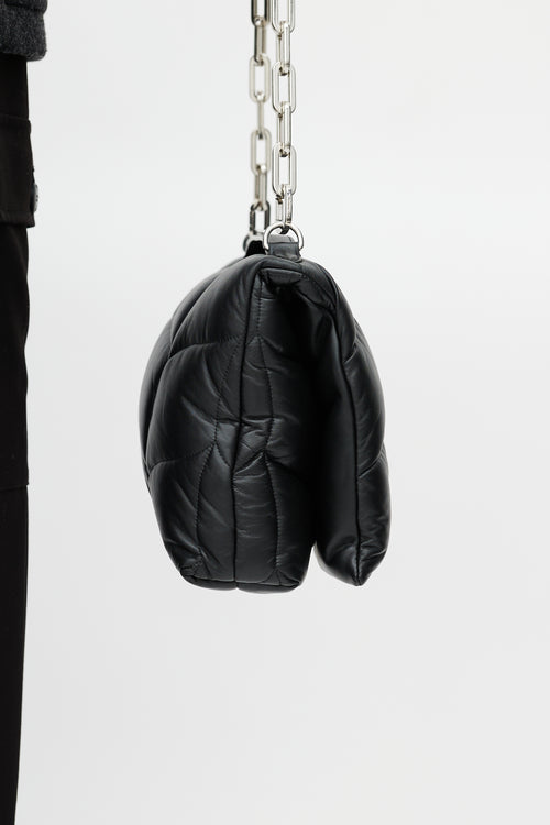 Mulberry Black Softie Shoulder Quilted Bag