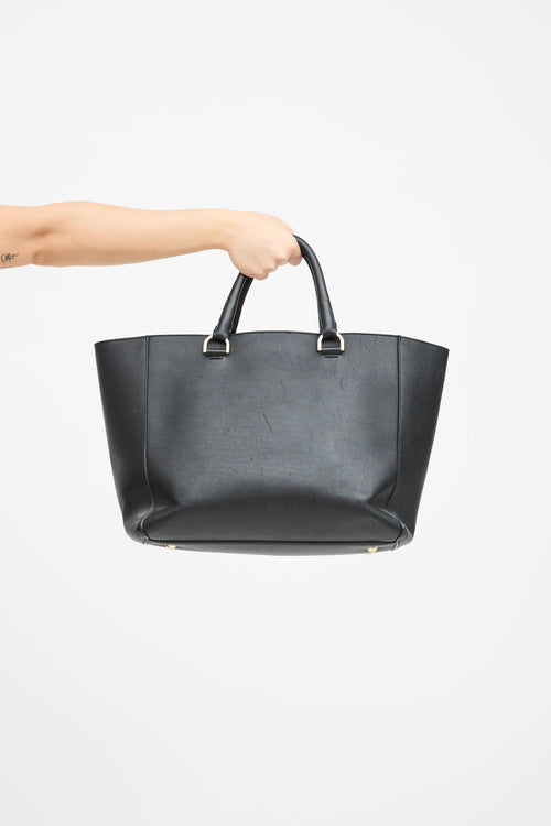 MulberryWillow Classic Leather Tote Bag