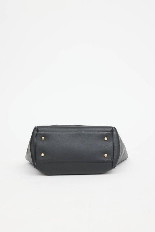MulberryWillow Classic Leather Tote Bag