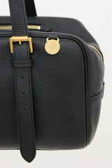 Mulberry Grained Leather Boston Bag