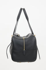 Mulberry Grained Leather Boston Bag