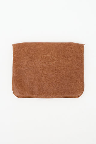 Mulberry Leather Union Jack Pouch