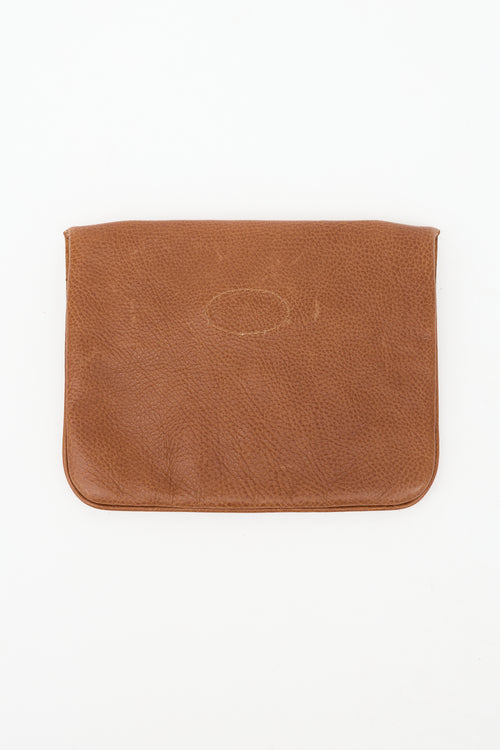 Mulberry Leather Union Jack Pouch