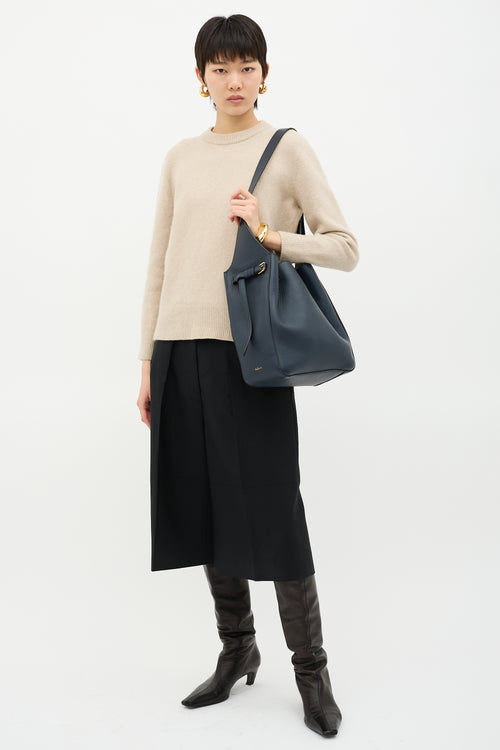 Mulberry Leather Lyra Bucket Bag