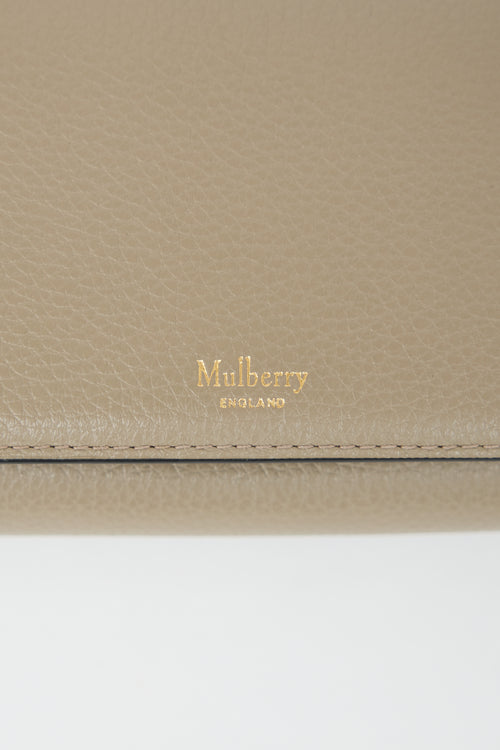 Mulberry Leather Medium French Continental Wallet
