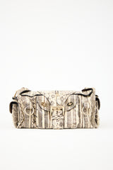 Mulberry Textured Leather Roxanne Bag