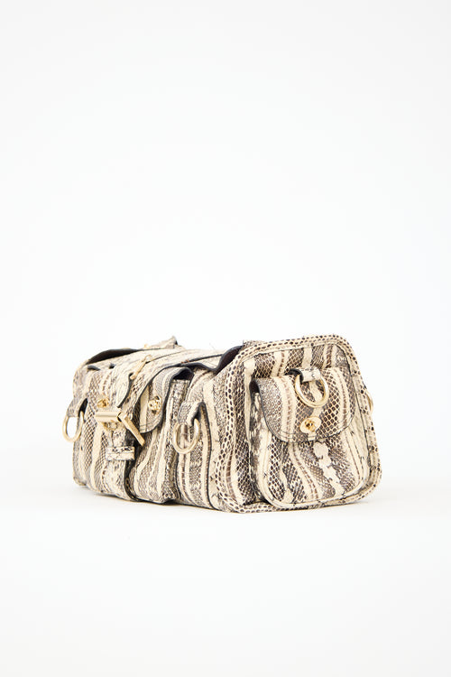 Mulberry Textured Leather Roxanne Bag