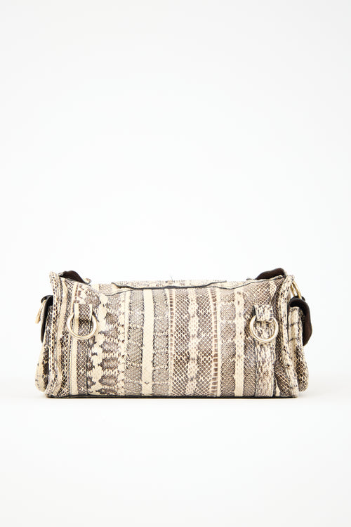 Mulberry Textured Leather Roxanne Bag
