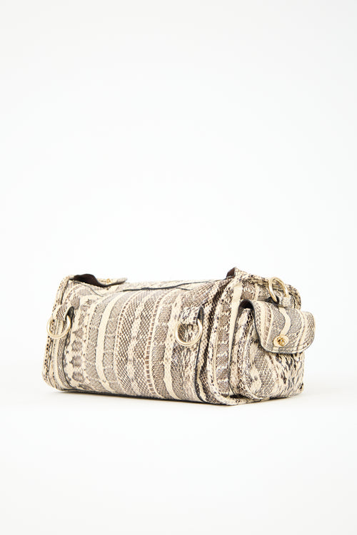 Mulberry Textured Leather Roxanne Bag