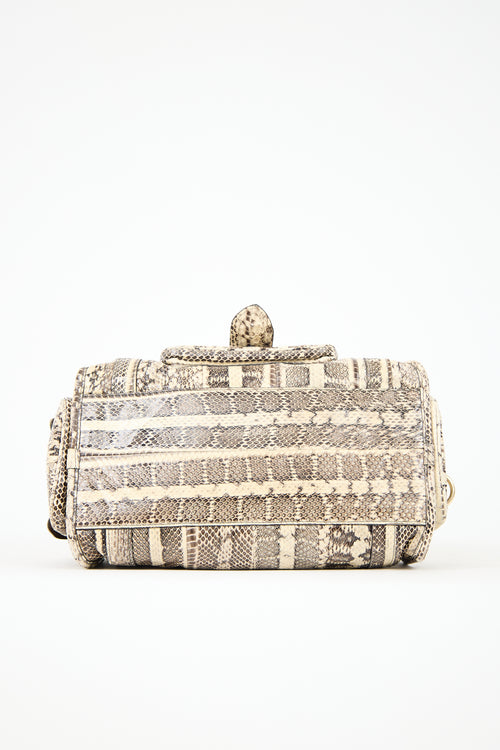 Mulberry Textured Leather Roxanne Bag