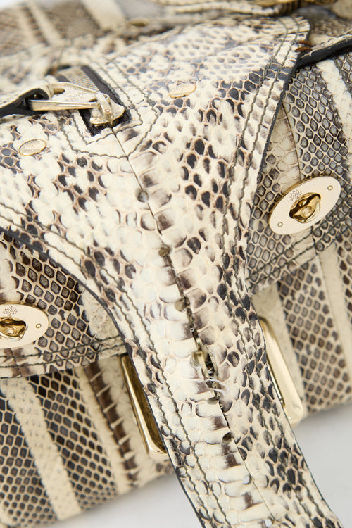 Mulberry Textured Leather Roxanne Bag