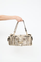Mulberry Textured Leather Roxanne Bag