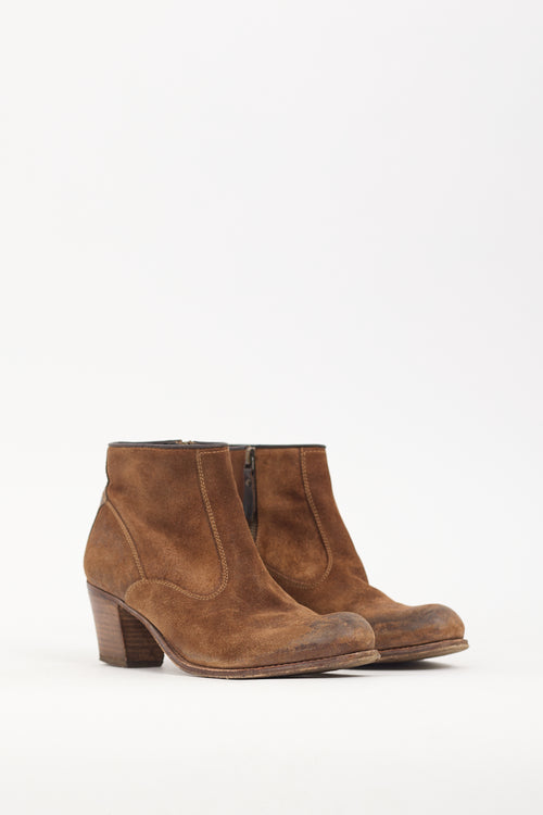 N.D.C Brown Suede Sunday Boot