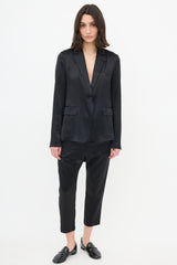 Nili Lotan Silk Blazer