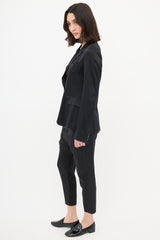Nili Lotan Silk Blazer