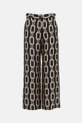 Nili Lotan Silk Germain Big Chain Pant