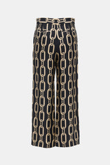 Nili Lotan Silk Germain Big Chain Pant