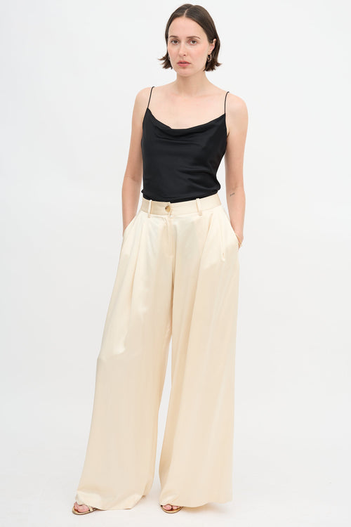 Nili Lotan Satin Brixton Trouser