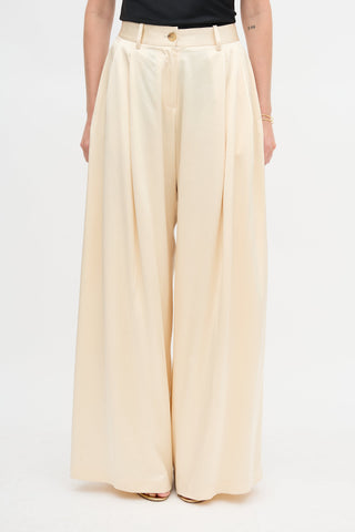 Nili Lotan Satin Brixton Trouser