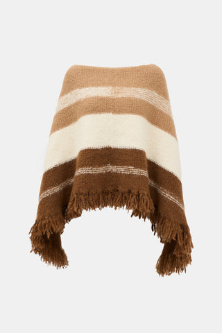 Nili Lotan Striped Ellery Shawl