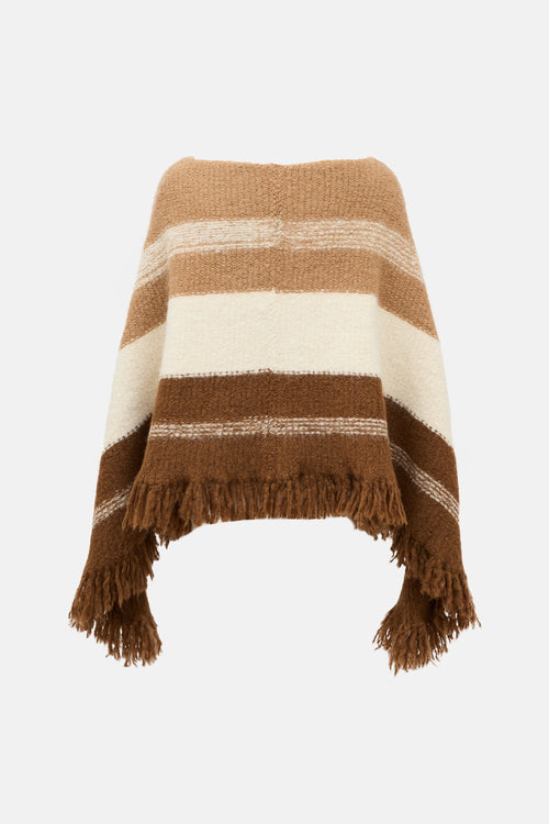 Nili Lotan Striped Ellery Shawl