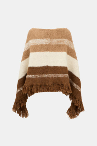 Nili Lotan Striped Ellery Shawl