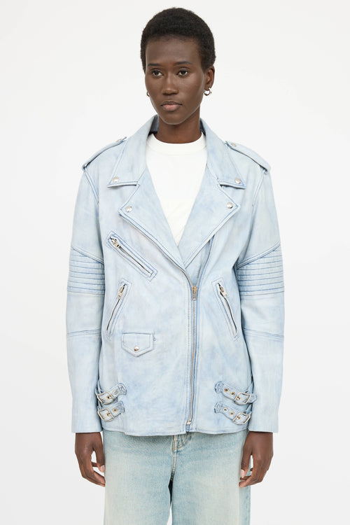 Alexander Wang Leather Moto Jacket