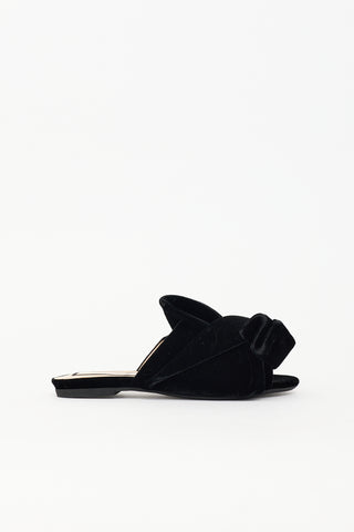 N°21 Velvet Knotted Sandal