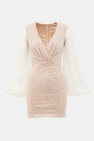 Nadine Merabi Sequin Maya Dress