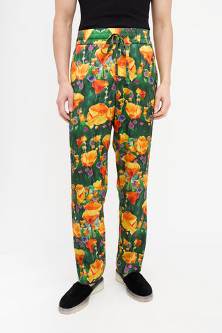 Nahmias Silk Helicopter Floral Pant