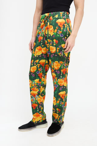 Nahmias Silk Helicopter Floral Pant