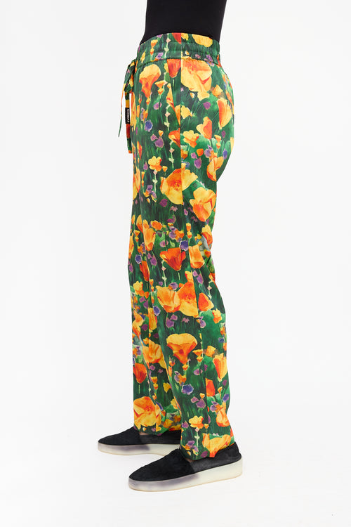 Nahmias Silk Helicopter Floral Pant
