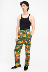 Nahmias Silk Helicopter Floral Pant