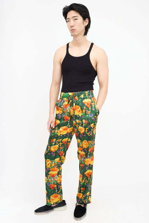 Nahmias Silk Helicopter Floral Pant
