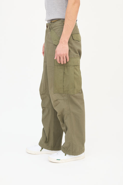 Nanamica Green Cargo Pant