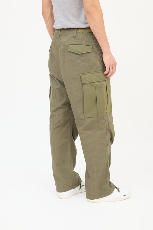 Nanamica Green Cargo Pant